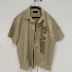 XLARGE ベージュ 半袖シャツ L