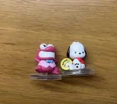 クレヨンしんちゃん　サンリオ　フィギュアコレクション　ワニ山さん　ポチャッコ