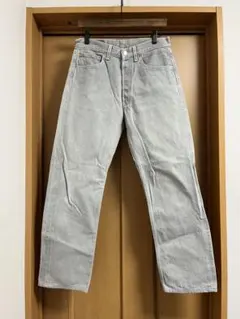 希少 00s 501 ユーロリーバイス 先染めグレーデニム ポーランド製