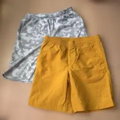 GAP ハーフパンツ 2点セット グレー・イエロー
