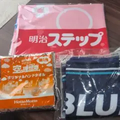 明治ステップ 도라에몽 タオル ほっともっと タオル KIRIN タオルマフラー