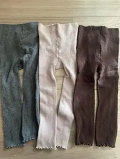 レギンス3点セット　秋冬　女の子