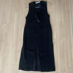 zara ロングベスト S