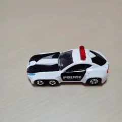 警察車両 ミニカー ホワイト・ブラック