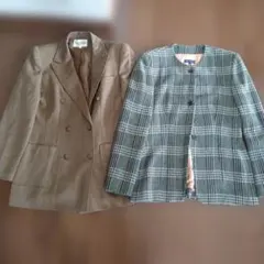 昭和レトロ　ブランド　ジャケット＆セットアップ　まとめ売り　5点