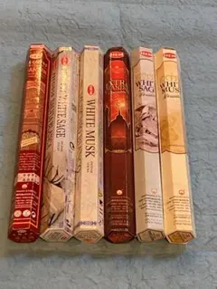 残3　お香　6種6箱セット-C　スティック　#香る城NET