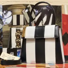 激レア 超美品 OLD CELINE 2WAY ショルダーバッグ ハンドバッグ