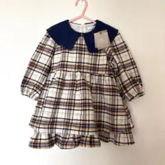 【新品タグ付】STYLE NORiTERワンピース チェック 90