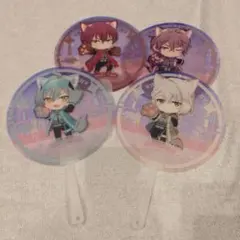 ナンジャ　アイナナ　うちわ 4個セット