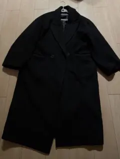 EMODA ボア生地 黒 ロングコート