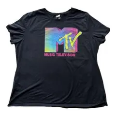 MTV公式 グラフィックロゴ レディース Tシャツ 2Xのサムネイル