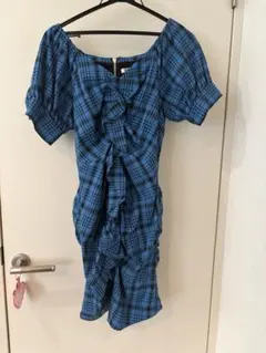 SNIDEL パフスリボディコンワンピ