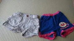 アンパンマン80 Hushush90 ショートパンツ 女の子