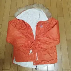 kolwin オレンジとホワイトのジャケット