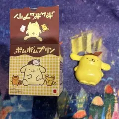 ポムポムプリン　えんぴつキャップ　ハッピーセット