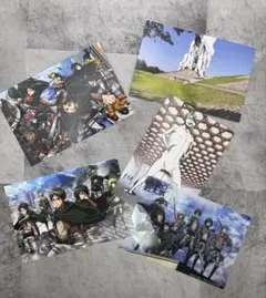 進撃の巨人展　ポストカード 5枚セット