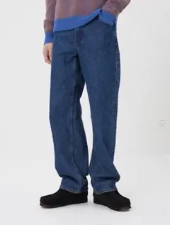 【美品】W32 韓国ユニクロ　JW ANDERSON ストレートジーンズ