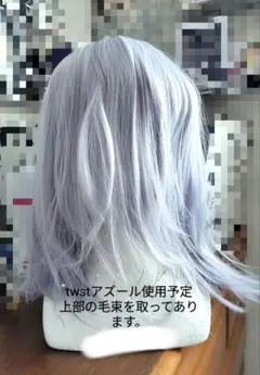 薄紫　コスプレウィッグ