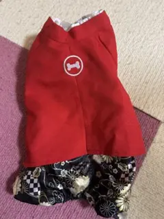 赤い袴犬服・初詣七五三撮影に