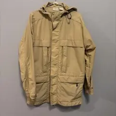 L.L.Bean フード付きマウンテンパーカー Mサイズ ベージュ　ビンテージのサムネイル