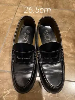 HARUTA 日本製 ローファー ブラック