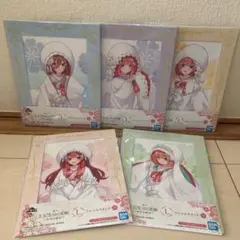 五等分の花嫁　一番くじ　フレームスタンド　コンプリートセット