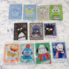 サンリオ ウエハース ツイン ポムポムプリン ポチャッコ バツ丸 ハンギョドン