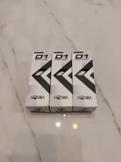 【新品未使用】HONMA D1 ゴルフボール 3箱セットのサムネイル