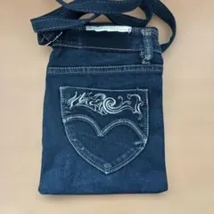 スマホショルダー デニムリメイク