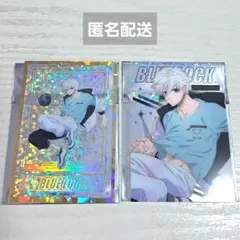 【最終値下】ブルーロック ナイトサッカー ホログラムクリアカード箔押し 凪誠士郎