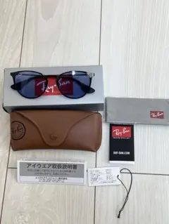 Ray-Ban サングラス ORB3539 美品 付属品ありブルーレンズ