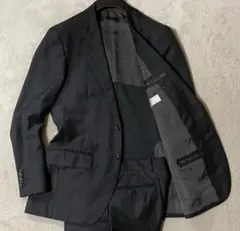 エディフィス×伊・カノニコ Super110's グレースーツ 46/M 美品