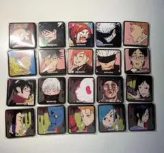 呪術廻戦 スクエア 缶バッジ コレクション 第1弾