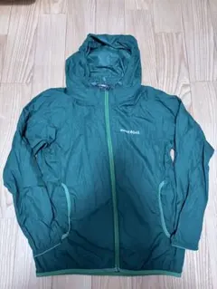 mont-bell キッズナイロンジャケット 140 グリーン