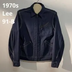 【91-B】70s Lee U.S.A.製 デニムジャケット カバーオールのサムネイル