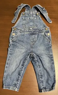 GAP デニムオーバーオール 12-18M