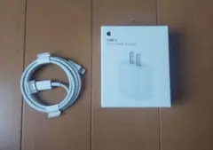Apple純正 20W Power Adapter & ライトニングケーブル