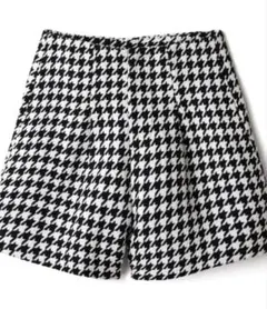 GRL グレイル千鳥柄ハイウエストショートパンツ ac2032