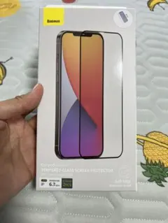 iPhone 12pro maxガラスフィルム2枚セット