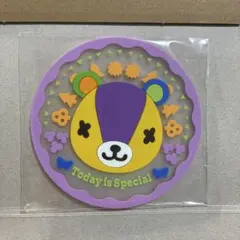 どうぶつの森　クリアラバーコースター　ガチャガチャ パッチ