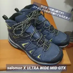 salomon X ULTRA WIDE MID GTX サロモン ゴアテックスのサムネイル
