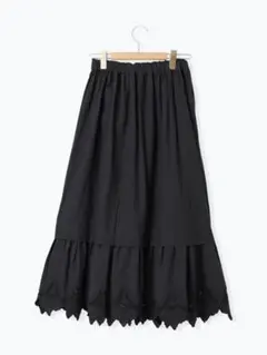 サマンサモスモス 裾スカラップレースペチスカート　SALE
