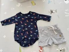 【ベビー服セット】西松屋ロンパース＋GAPハーフパンツのサムネイル