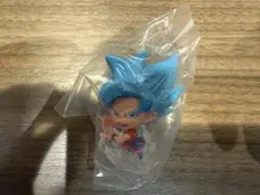 ドラゴンボール超戦士カプセルフィギュア　超サイヤ人ゴッド超サイヤ人孫悟空　界王拳