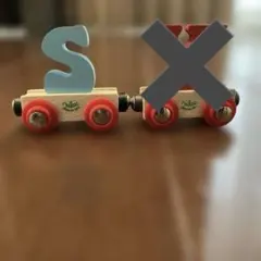 vilac 木製列車 アルファベットトレイン
