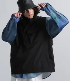 HARE　ナイロンアシメZIPアノラックベストのサムネイル