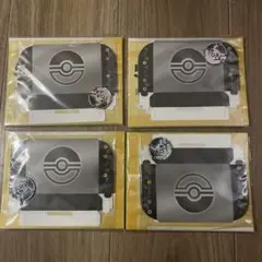 ポケモンカードスターター　4枚セット　メダル付き