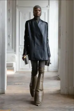 Rick Owens/22FWリドジャケット/48/Dust/CF素材 - メルカリ