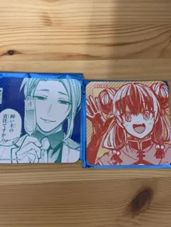 東京エイリアンズ　ハオハオカフェ　特典コースター　ハロルド　明明　2枚セット