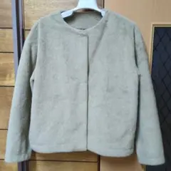 ユニクロ　フリース ベージュ